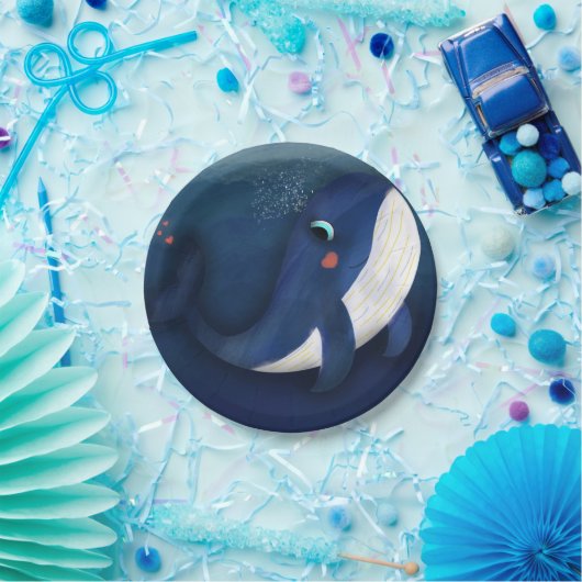 Weißpapierplatte Pappteller (Party)