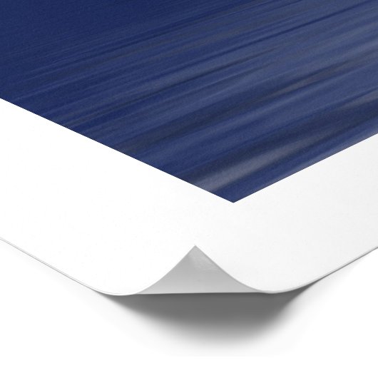 Weißpegasus Print Poster (Ecke)