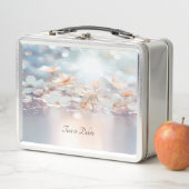 Weißpfirsiche Metall Brotdose (Beispiel)