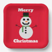 Weißplatte Pappteller (Vorderseite)