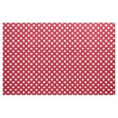 Weißpolka Punkte auf rot Stoff (Yard (91,4 cm))