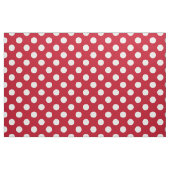 Weißpolka Punkte auf rot Stoff (Fat Quarter (45,7 x 55,9 cm))