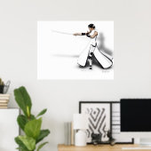 Weißraum Poster (Heimbüro)