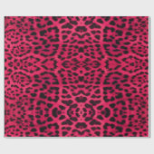 Weißrosa Leopardendruckpapier für Geschenke Geschenkpapier (Flach)