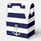 Weißrosenanker Geschenkschachtel (Geöffnet)