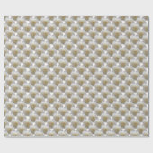 Weißrosenpapier Romantisches Rose Geschenkpapier (Flach)