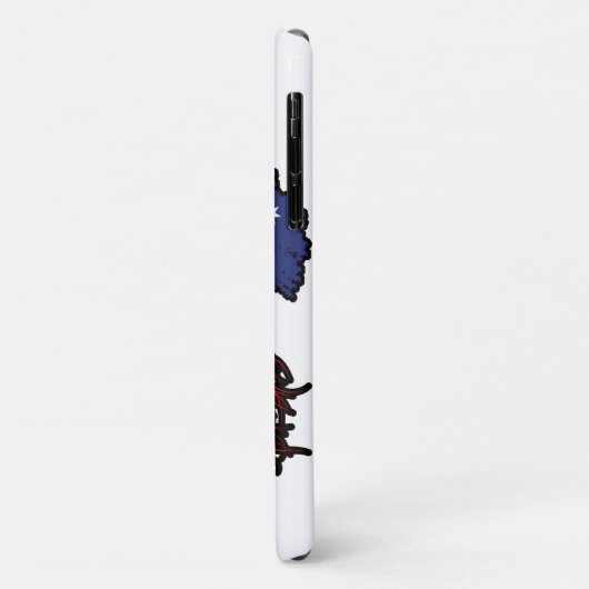 Weißrussisch-australische Bäume Case-Mate iPhone Hülle (Hinten/Links)