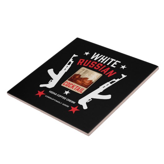 Weißrussischer Cocktail Fliese (Seite)