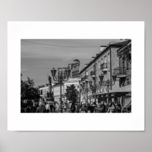 Weißrussland Беларусь Brest Брест Architektur Post Poster