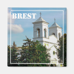 Weißrussland Беларусь Brest Брэст Брест Architektu Magnet