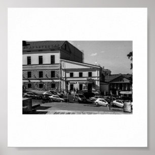 Weißrussland Беларусь Minsk Мінск Architektur Post Poster