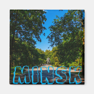 Weißrussland Беларусь Minsk Architektur Leben Stad Magnet