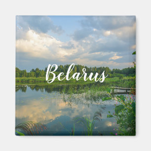 Weißrussland Беларусь Natur Landschaft Magnet