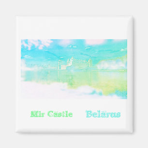 Weißrussland Беларусь Schloss Mir Architektur Magn Magnet