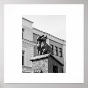 Weißrussland Б е л а р с у ьБ vor dem Tanzen Poster