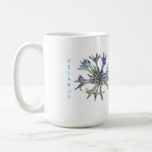Weißrussland Б е л а р с у ь Blume Coffee Tasse Cu