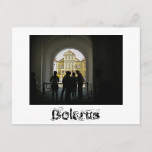 Weißrussland Б е л а р с у ь Niasviž Nesvizh Burg  Postkarte