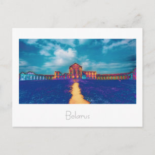 Weißrussland Б е л а р с у Ruzhany Palace Castle P Postkarte