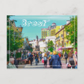 Weißrussland Б л а е р с у ь Б рэJang Postkarte (Vorderseite)