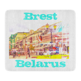 Weißrussland Б л а е р с у ь Б рэJang Schneidebrett