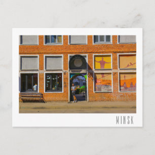 Weißrussland Б л а е р с у ь Minsk Jang Postkarte