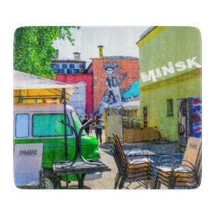 Weißrussland Б л а е р с у ь Minsk Jang Schneidebrett