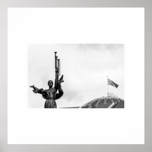 Weißrussland Б л а е р с у ь Minsk JangJangJang Poster