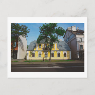 Weißrussland Б л а е р с у ь  STRASSENarchitektur Postkarte