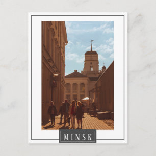 Weißrussland Б л а е с р у Minsk ь Postkarte