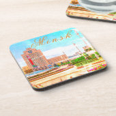 Weißrussland Б л а е с р у Minsk Jang Getränkeuntersetzer (Linke Seite)