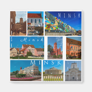 Weißrussland Б л а е с р у Minsk Jang Magnet