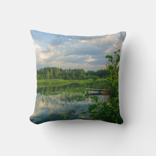 Weißrussland Б л а е с р Landschaft Natur Kissen P