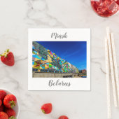 Weißrussland Б л а е с р Minsk Architecture Napkin Serviette (Beispiel)