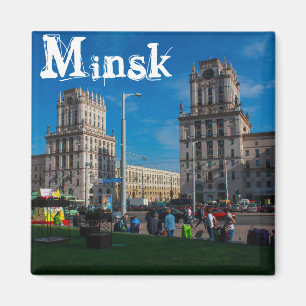 Weißrussland Б л а е с р Minsk Architektur Leben S Magnet