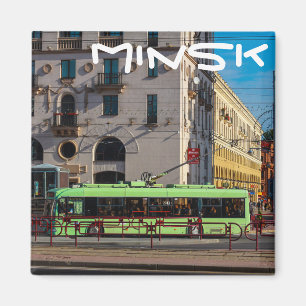 Weißrussland Б л а е с р Minsk Architektur Leben S Magnet