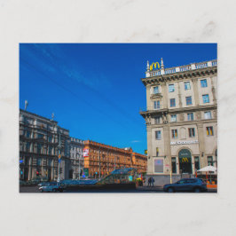 Weißrussland Б л а е с р Minsk Architektur Leben S Postkarte