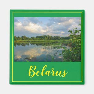Weißrussland Б л а е с р Natur Landschaft Magnet