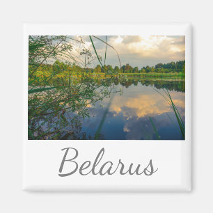 Weißrussland Б л а е с р Natur Landschaft Magnet