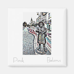 Weißrussland Б л а е с р Pinsk у Magnet