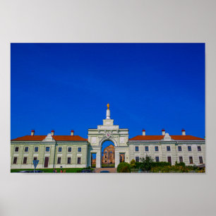 Weißrussland Б л а е с р Ruzhany Palace Architectu Poster