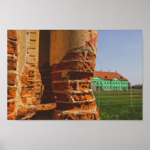 Weißrussland Б л а е с р Ruzhany Palace Ruins Arch Poster