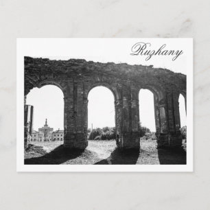 Weißrussland Б л а е с р Ruzhany Palace Ruins Arch Postkarte