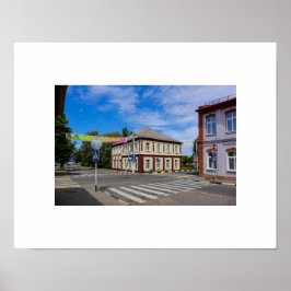 Weißrussland Б л а р с е Lepel Architecture Poster