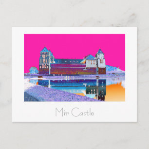 Weißrussland Б л а у с е р Mir Castle Architecture Postkarte