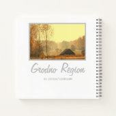 Weißrussland Architecture Rural Landscape Notebook Notizblock (Rückseite)