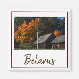 Weißrussland Architecture Rural Landschaftsmagnet Magnet