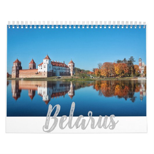 Weißrussland-Architektur-Landschaftsnatur-Kalender Kalender (Titelbild)