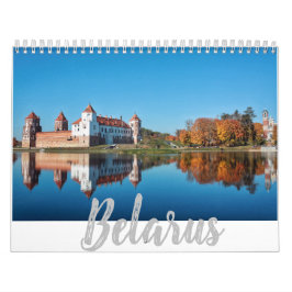 Weißrussland-Architektur-Landschaftsnatur-Kalender Kalender
