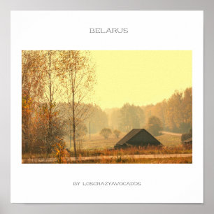 Weißrussland Architektur Landschaftspopster Poster