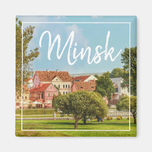Weißrussland Architektur Minsk Stadt Magnet